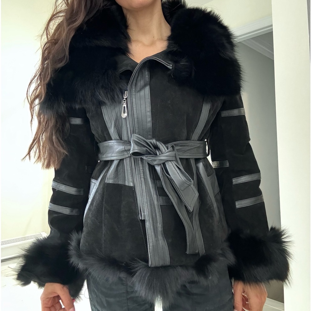 Luxury Argentinian fox coat